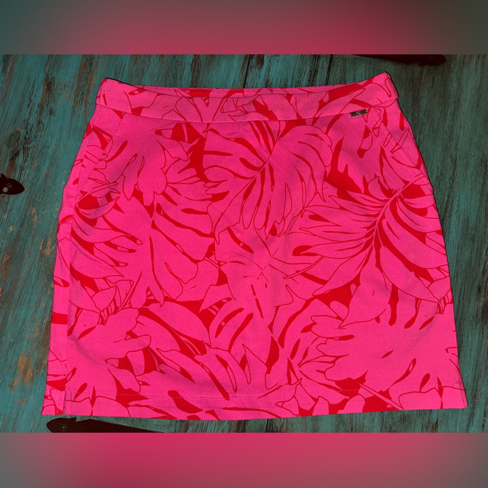 Rafaella Pink Floral Skirt